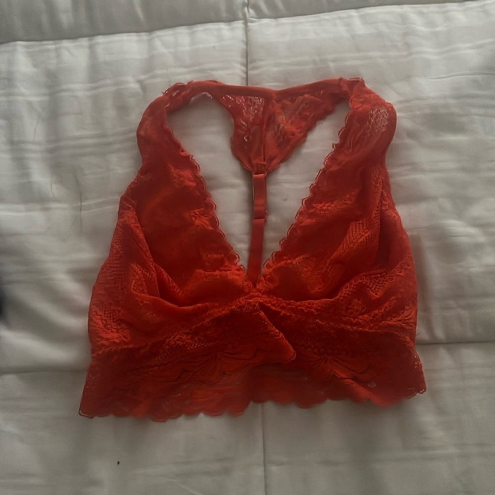 Orange bralette
